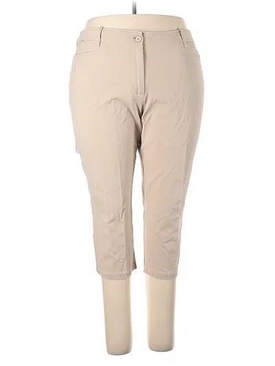 Pre-owned Talbots Outlet Khaki Pant In Brown