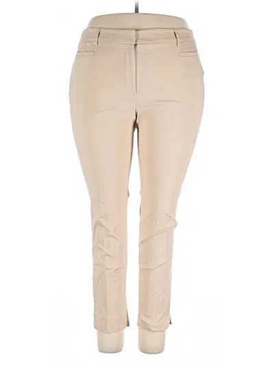 Pre-owned Talbots Outlet Khaki Pant In Brown