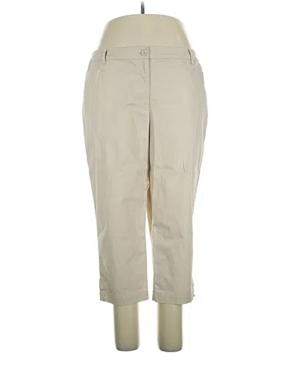 Pre-owned Talbots Outlet Khaki Pant In Brown