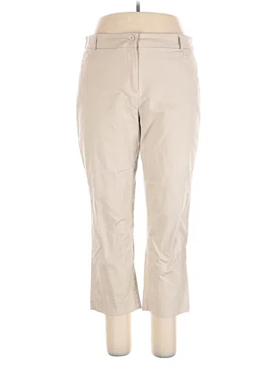 Pre-owned Talbots Outlet Khaki Pant In Brown