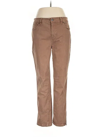 Pre-owned Talbots Outlet Khaki Pant In Brown