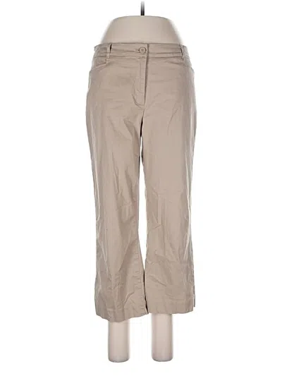 Pre-owned Talbots Outlet Khaki Pant In Tan