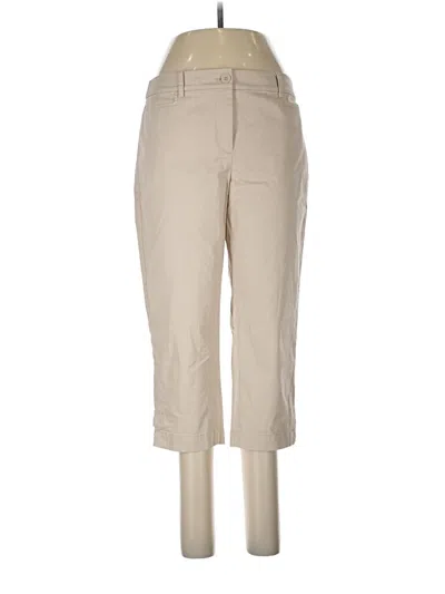 Pre-owned Talbots Outlet Khaki Pant In Tan