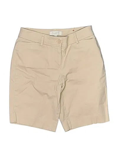 Pre-owned Talbots Outlet Khaki Shorts In Brown