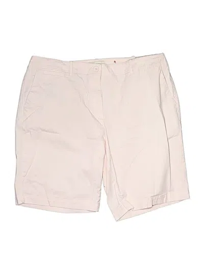 Pre-owned Talbots Outlet Khaki Shorts In Pink