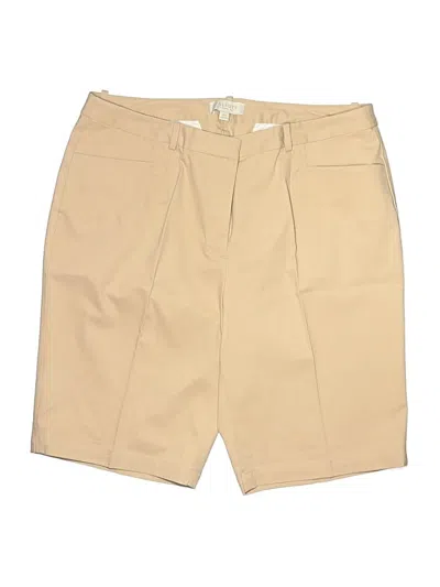 Pre-owned Talbots Outlet Khaki Shorts In Tan