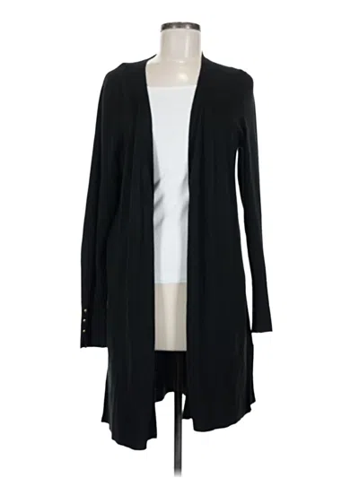 Pre-owned Talbots Outlet Kimono In Black
