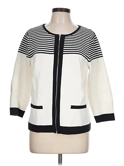 Pre-owned Talbots Outlet Kimono In Ivory