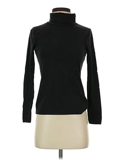 Pre-owned Talbots Outlet Long Sleeve Turtleneck In Black