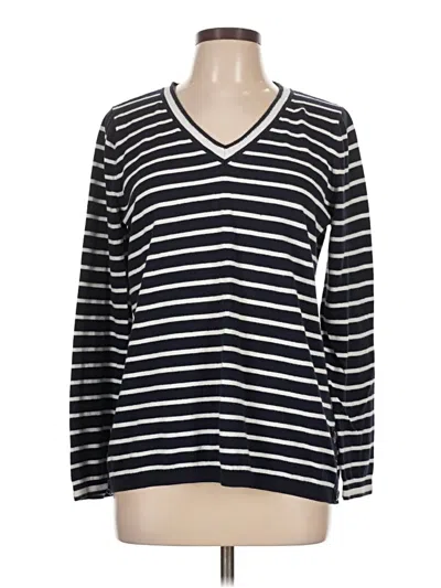 Pre-owned Talbots Outlet Pullover Sweater In Black