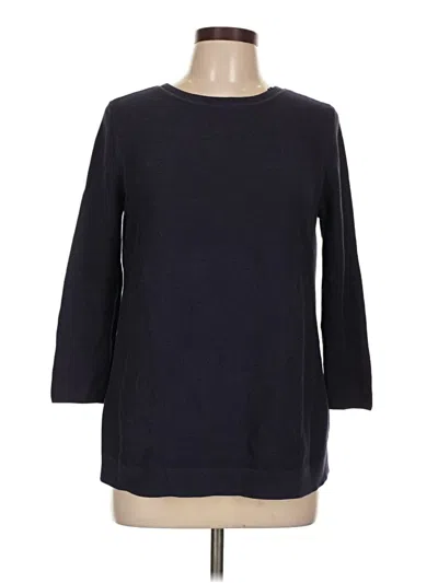 Pre-owned Talbots Outlet Pullover Sweater In Black