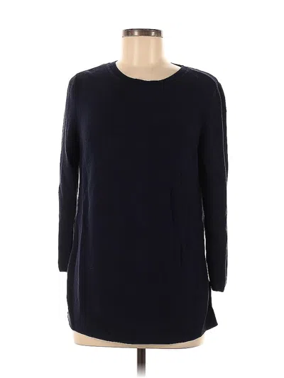 Pre-owned Talbots Outlet Pullover Sweater In Blue