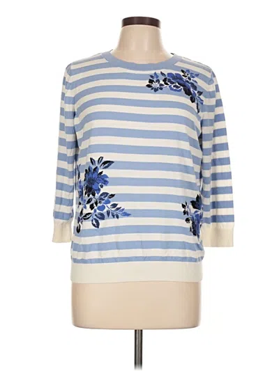 Pre-owned Talbots Outlet Pullover Sweater In Blue