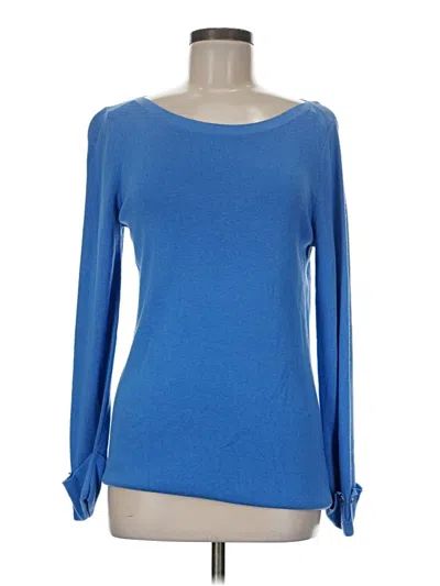 Pre-owned Talbots Outlet Pullover Sweater In Blue