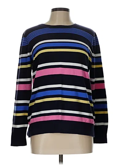 Pre-owned Talbots Outlet Pullover Sweater In Blue