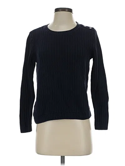 Pre-owned Talbots Outlet Pullover Sweater In Blue