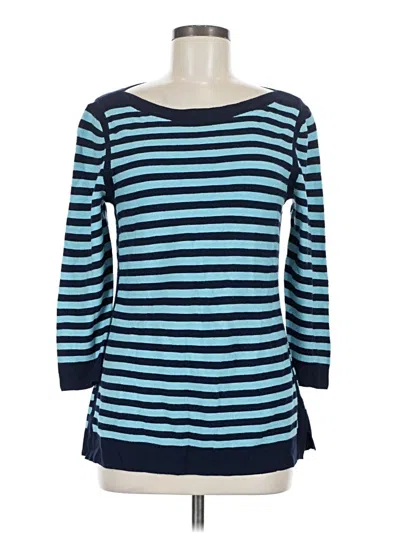 Pre-owned Talbots Outlet Pullover Sweater In Blue