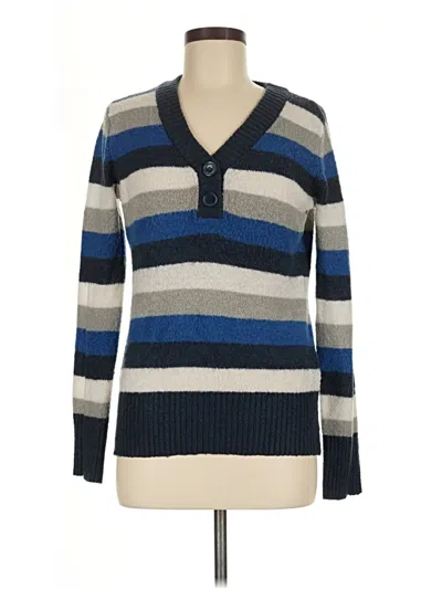 Pre-owned Talbots Outlet Pullover Sweater In Blue