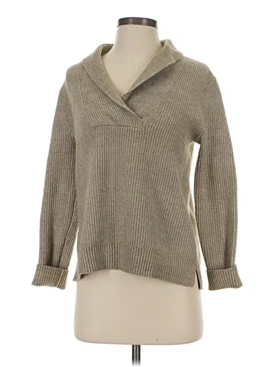 Pre-owned Talbots Outlet Pullover Sweater In Brown