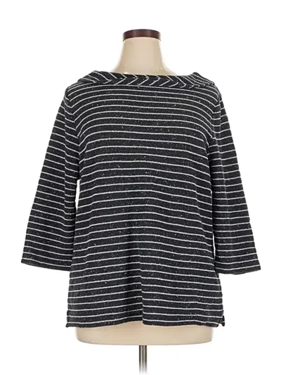 Pre-owned Talbots Outlet Pullover Sweater In Gray