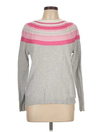 Pre-owned Talbots Outlet Pullover Sweater In Gray