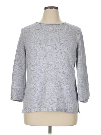 Pre-owned Talbots Outlet Pullover Sweater In Gray
