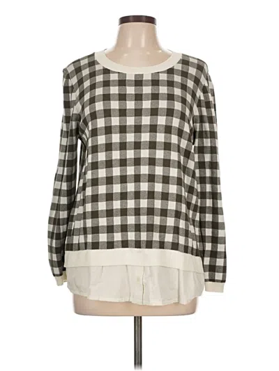 Pre-owned Talbots Outlet Pullover Sweater In Ivory