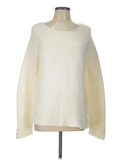 Pre-owned Talbots Outlet Pullover Sweater In Ivory