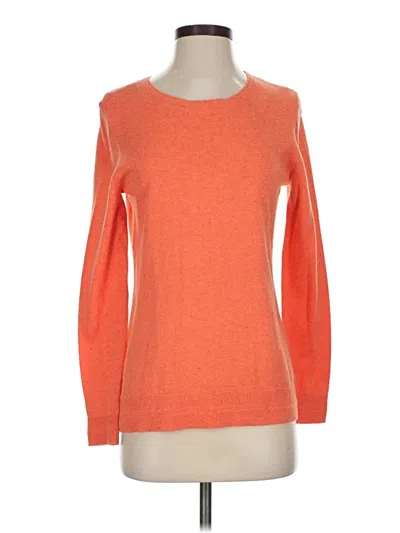 Pre-owned Talbots Outlet Pullover Sweater In Orange