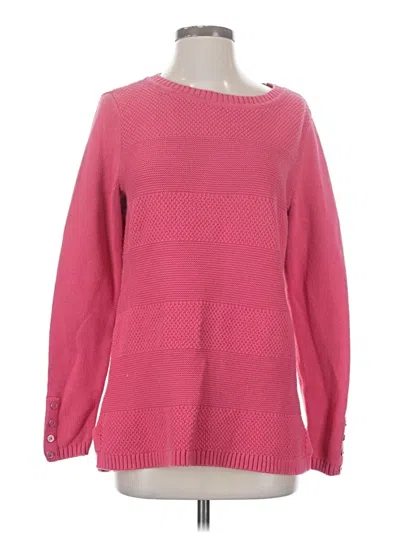 Pre-owned Talbots Outlet Pullover Sweater In Pink