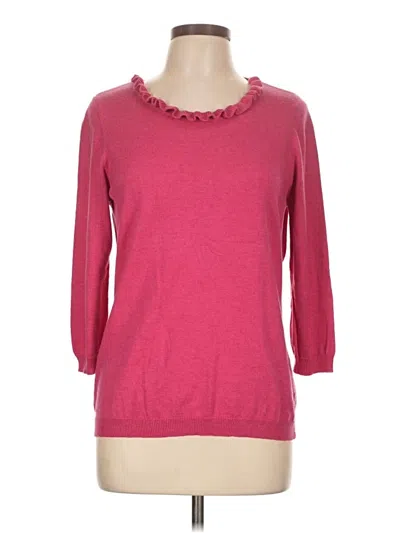 Pre-owned Talbots Outlet Pullover Sweater In Pink