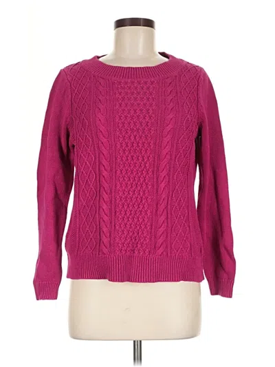 Pre-owned Talbots Outlet Pullover Sweater In Pink