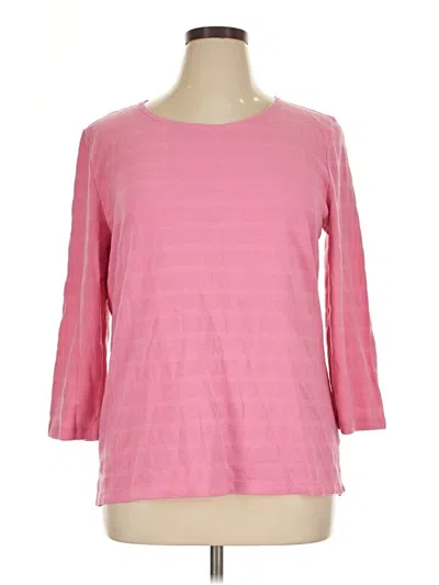 Pre-owned Talbots Outlet Pullover Sweater In Pink