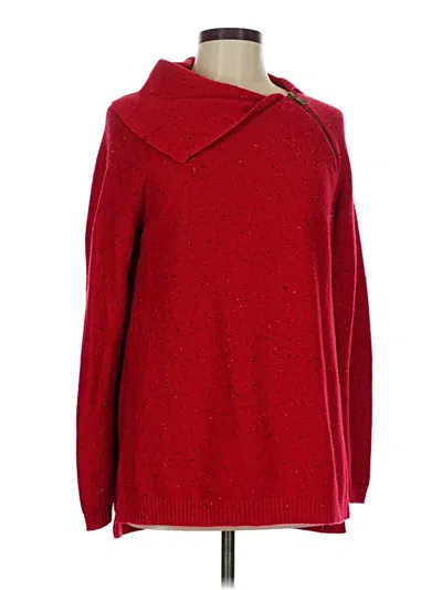 Pre-owned Talbots Outlet Pullover Sweater In Red