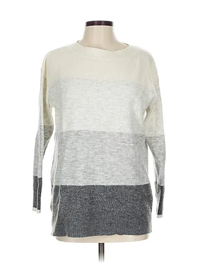 Pre-owned Talbots Outlet Pullover Sweater In Silver