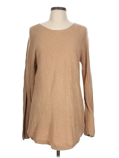 Pre-owned Talbots Outlet Pullover Sweater In Tan