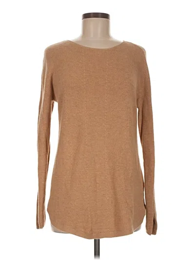 Pre-owned Talbots Outlet Pullover Sweater In Tan