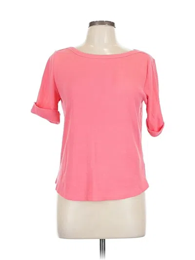 Pre-owned Talbots Outlet Short Sleeve T-shirt In Pink
