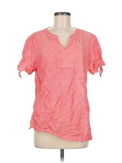 Pre-owned Talbots Outlet Short Sleeve T-shirt In Pink
