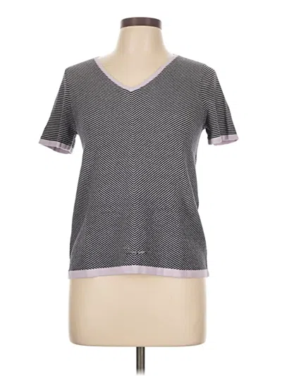 Pre-owned Talbots Outlet Short Sleeve T-shirt In Gray