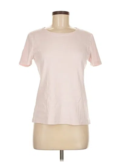 Pre-owned Talbots Outlet Short Sleeve T-shirt In Pink