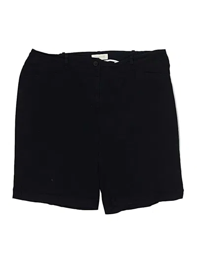 Pre-owned Talbots Outlet Shorts In Black