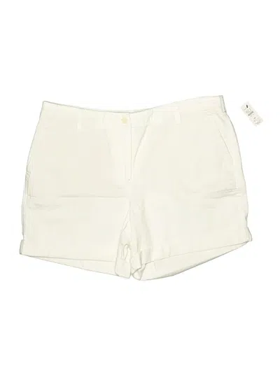 Pre-owned Talbots Outlet Shorts In Ivory