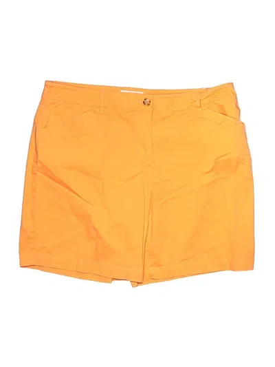 Pre-owned Talbots Outlet Shorts In Orange
