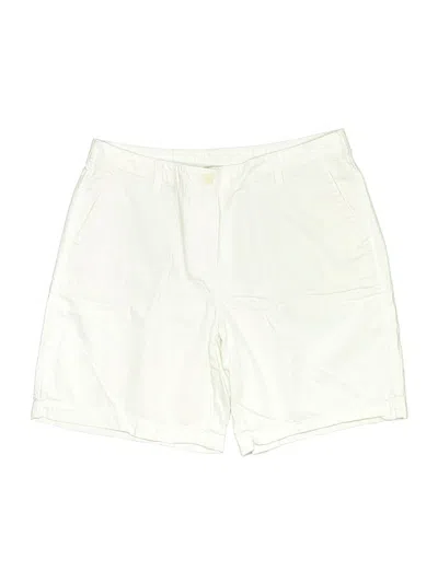Pre-owned Talbots Outlet Shorts In White