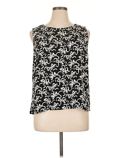 Pre-owned Talbots Outlet Sleeveless Blouse In Black