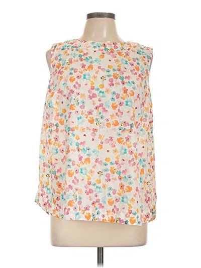 Pre-owned Talbots Outlet Sleeveless Blouse In Orange