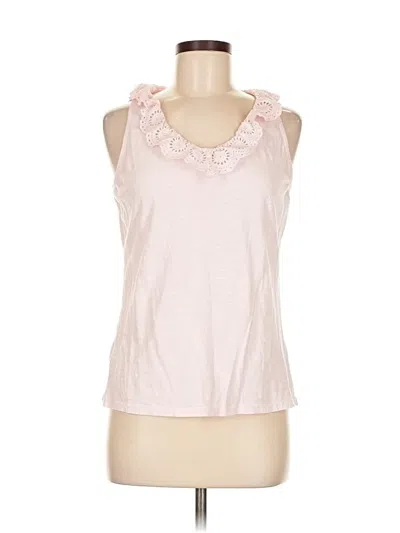 Pre-owned Talbots Outlet Sleeveless Top Pink Halter Neckline Tops