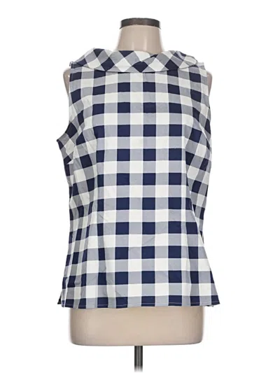 Pre-owned Talbots Outlet Sleeveless T-shirt In Blue