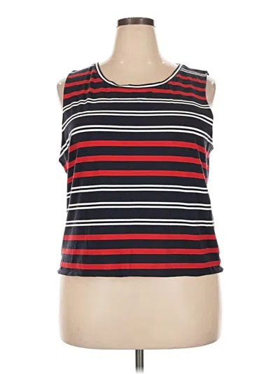 Pre-owned Talbots Outlet Sleeveless T-shirt In Red
